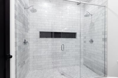 Elegant Glass Shower Enclosure